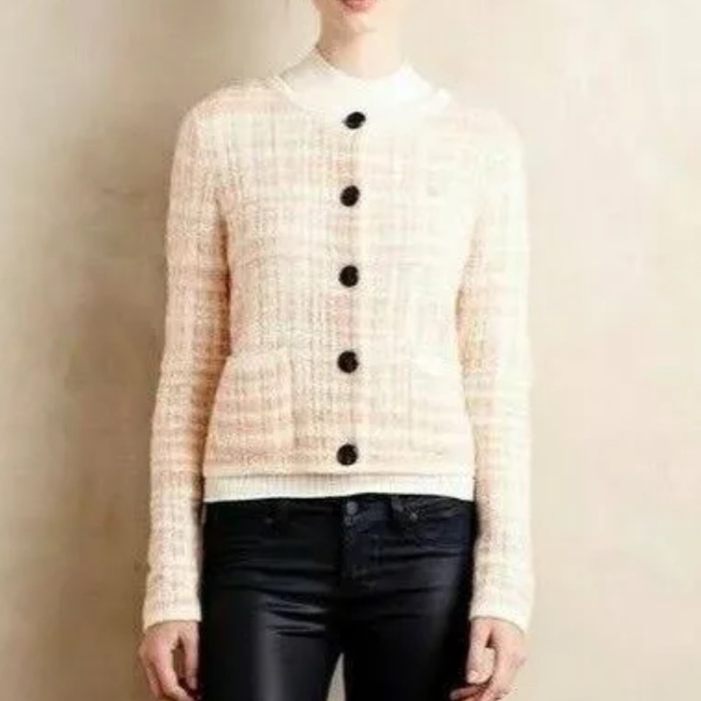 Plaid cardigan M anthropologie
